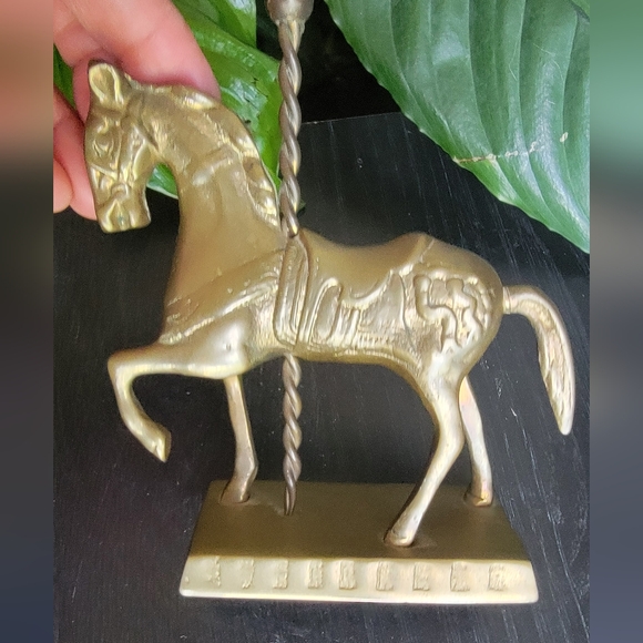 Brass Horse statue 🐎 Vintage NWOB* - Picture 2 of 5